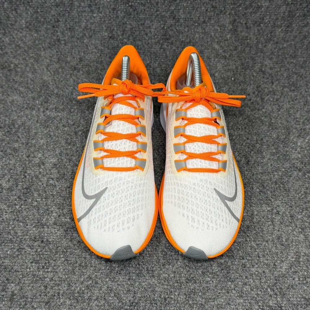 Nike‎ Air Zoom Pegasus 37 Tennessee Running Shoes Men's 7 White Orange Athletic - Picture 3 of 13